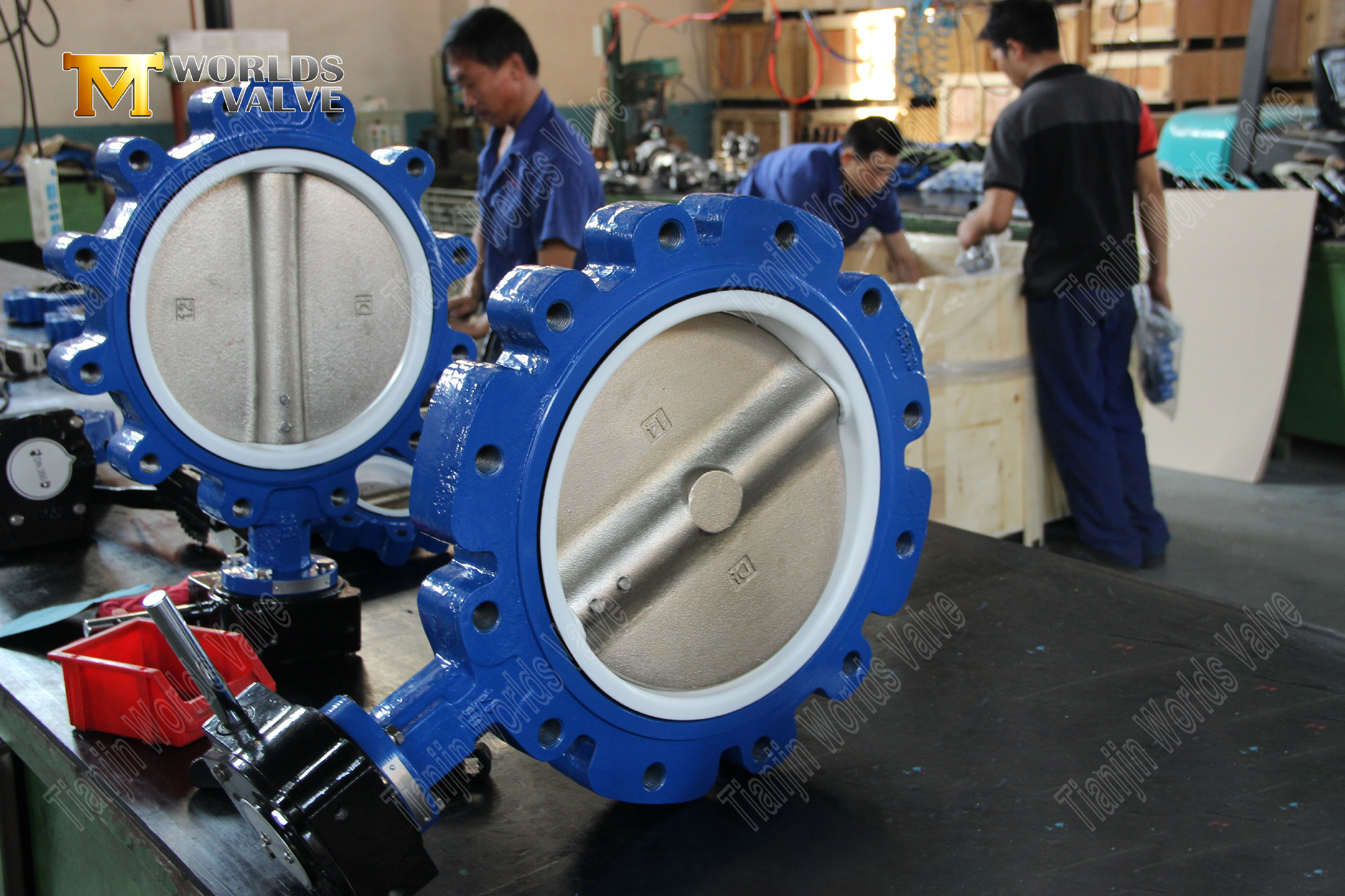 Lug Type Butterfly valves with Teflon Seat LUG Kelebek Valfı