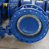 AWWA C504 Kelebek Valf DI Valf Vücut Çift Ofset Kelebek Valf Üreticisi