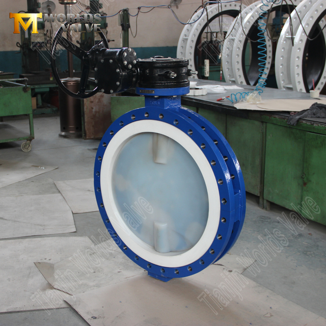 PTFE SEAT PFA Kaplı Disk Kelebek Vanaları | Ultra saf korozyon savunması