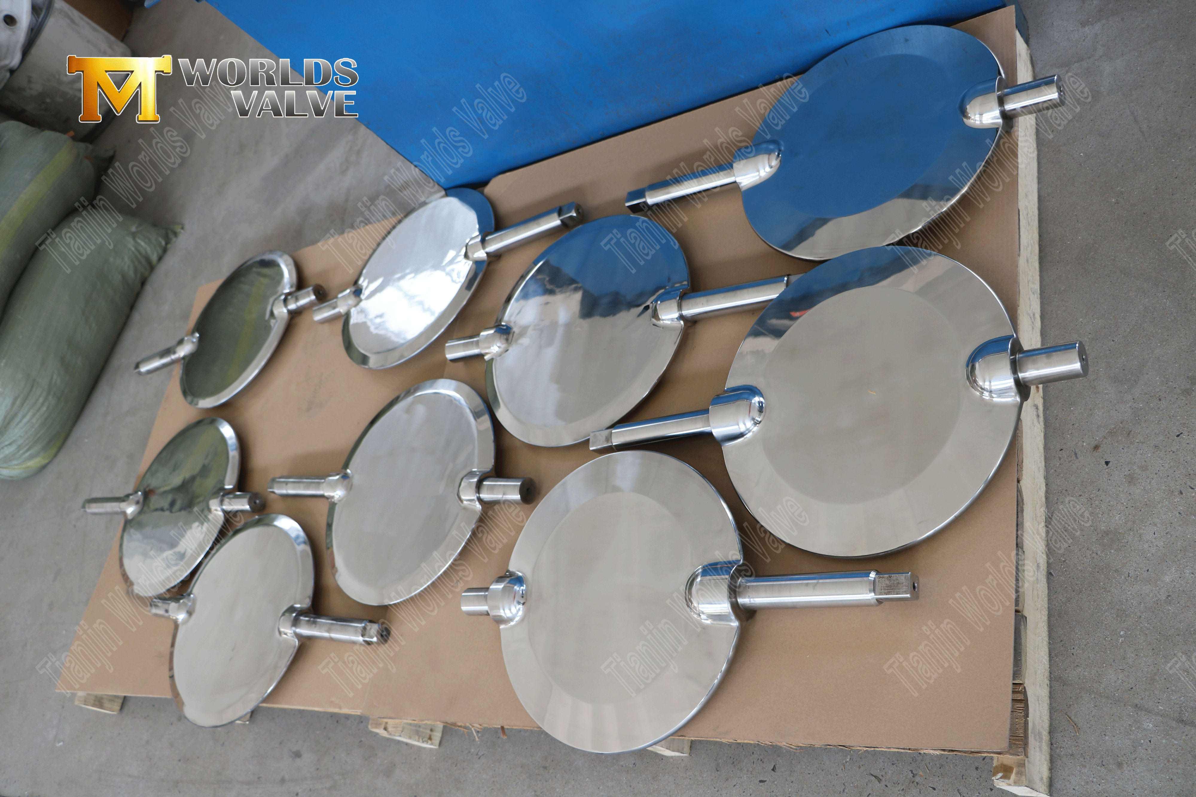PTFE Kaplı Cilalı Diskli Pn&ouml;matik Akt&uuml;at&ouml;rl&uuml; Kelebek Vana-1 (10)