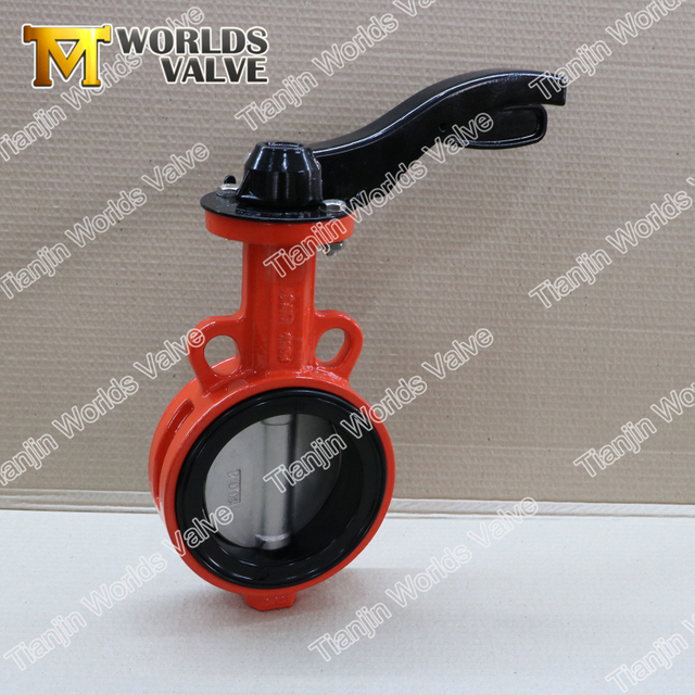 Alüminyum Kol Cebri Boru Kauçuk Koltuk Kelebek Vana