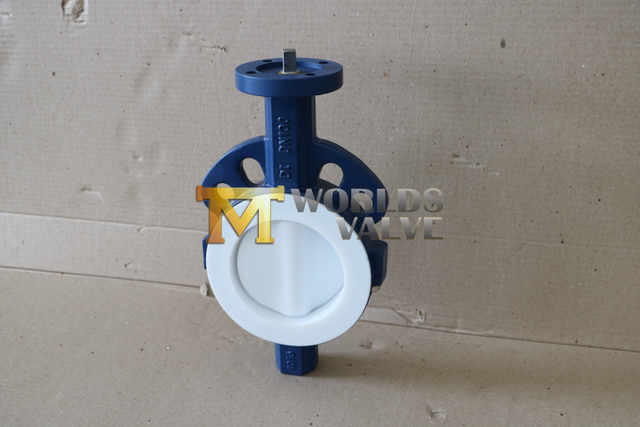 Eşmerkezli PTFE kaplı Yüksek Performanslı Kelebek vana