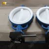 PTFE Tamamen astarlı gofret kelebek valfi