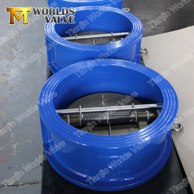 Gofret Çift Plaka Esnek Kapalı Çekvalf