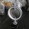 PTFE Koltuklu ve CF8M Diskli Sfero Döküm Gofret Kelebek Vana