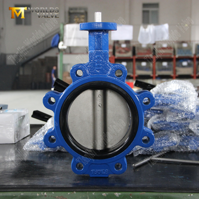 EPDM koltuğu LUG Tip Tip-Butterfly Valf Üreticisi ile Yüksek Basıncı Kelebek Valfı