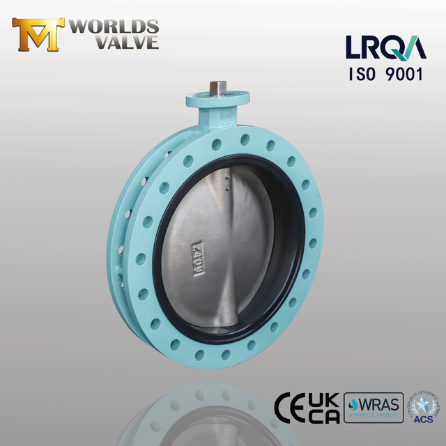 AWWA C504 Standardlı U-şekilli kelebek valfleri