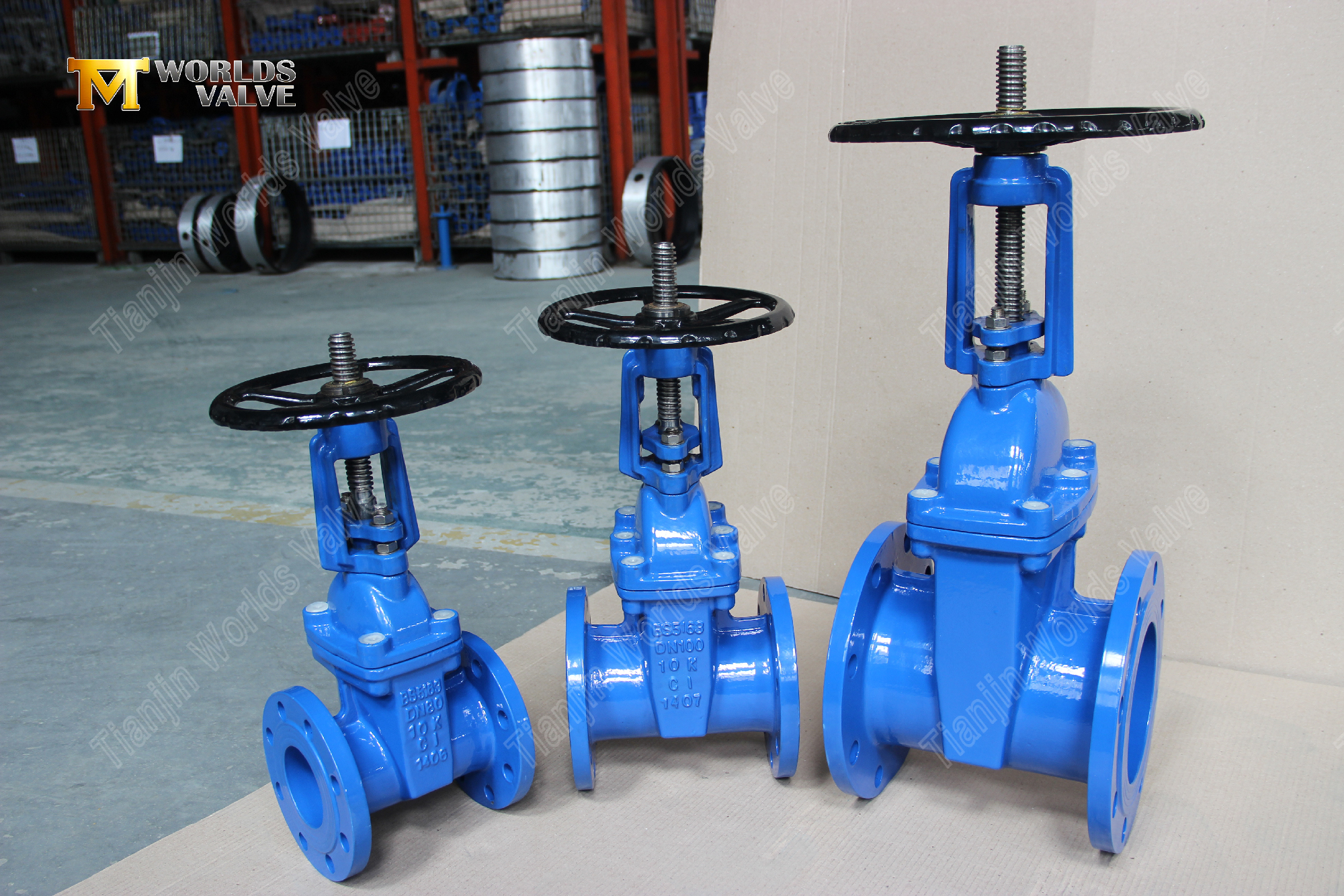 BS5163 Flanşlı Rezilient D&uuml;zenli Kapı Valfi Y&uuml;kselen STEM G&uuml;venilir Su Kontrol &Ccedil;&ouml;z&uuml;m&uuml;-1 (1)