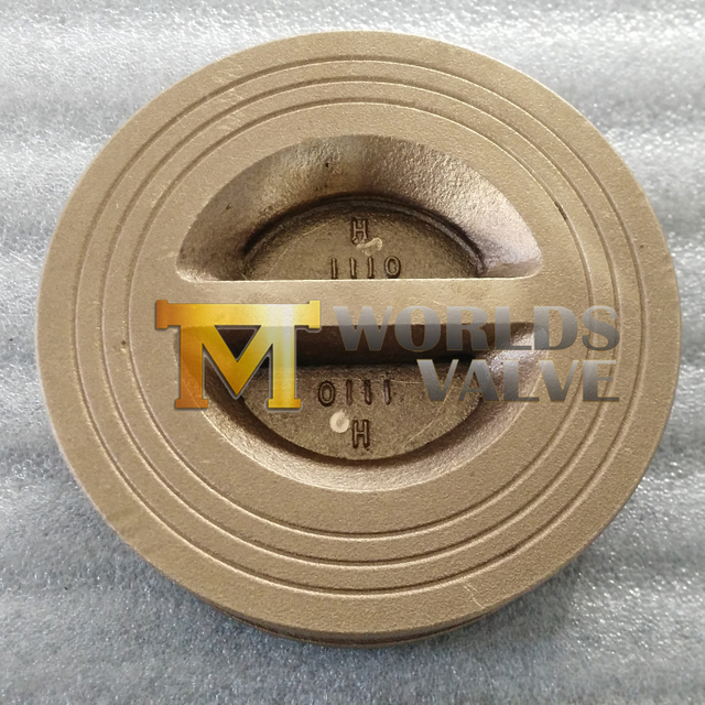 Albronze C95400 C95500 C95800 Gofret Çek Valf