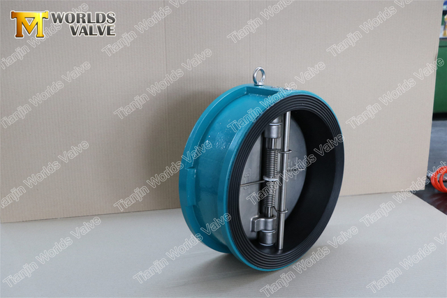 Çift Kapılı Çift Plakalı Çekvalf Tam EPDM Kauçuk Astar