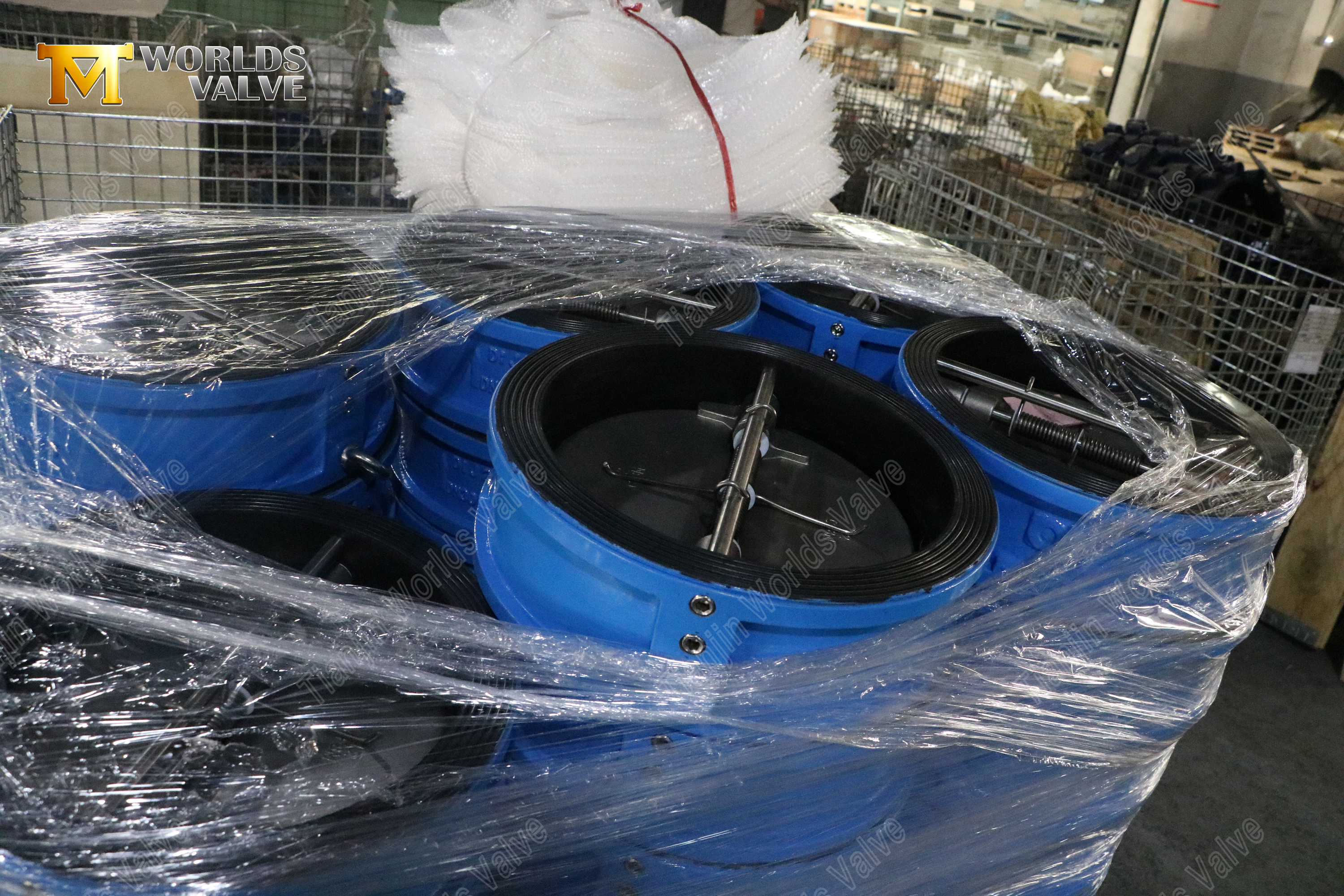 Al&uuml;minyum Bronz Disk &Ccedil;ift Plakalı Gofret &Ccedil;ek Valf (7)