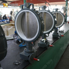PTFE Koltuklu ve CF8M Diskli Sfero Döküm Gofret Kelebek Vana