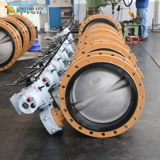 Kelebek Valfı için OEM Fabrikası - Elektrikli Aktüatör Flanşı Tip Kelebek Vanalar