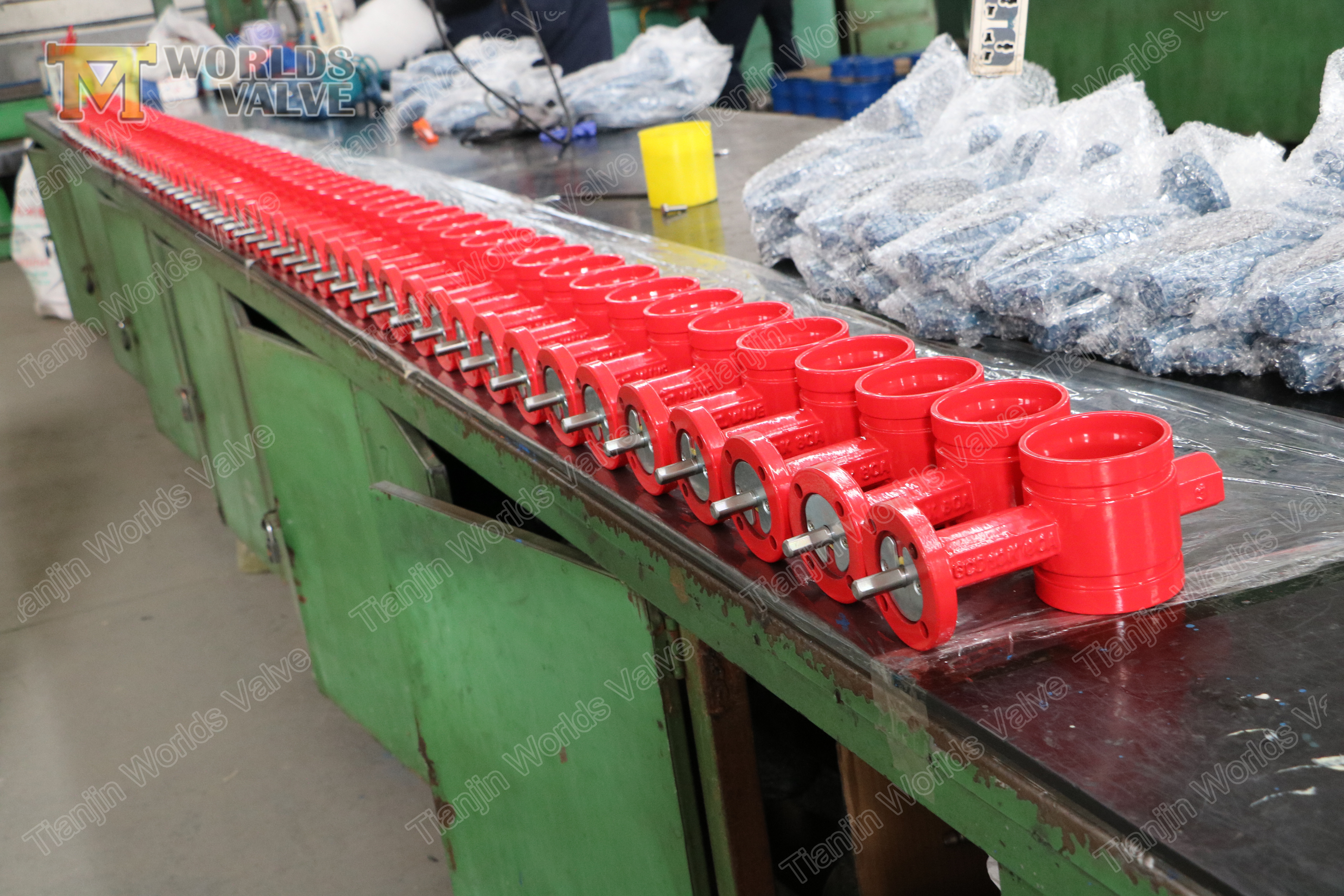 3 sfero demir di oluklu kelebek vana