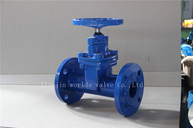 Çin OEM Valf Tedarikçi-DIN 3202 F5 Sünek Demir Gövdeli Dayanıklı Koltuk Kapısı Valfı