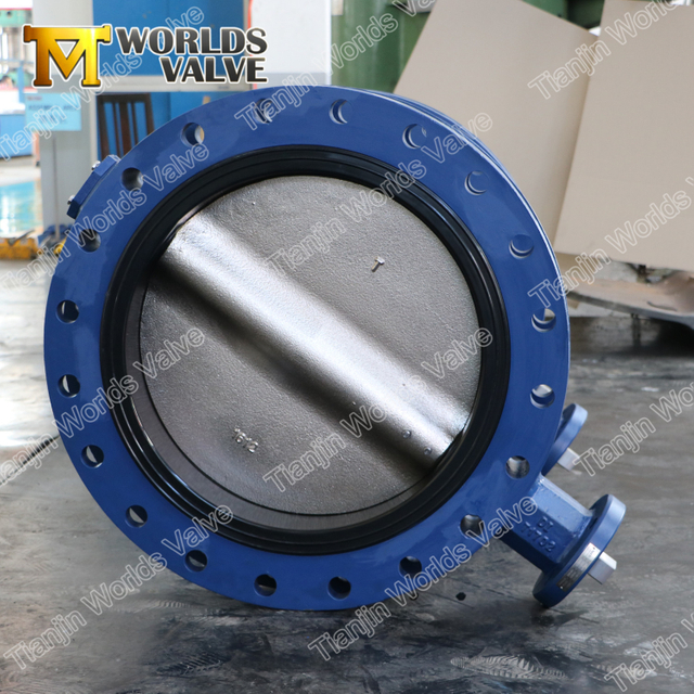 U desenli çift flanşlı kelebek vanalar