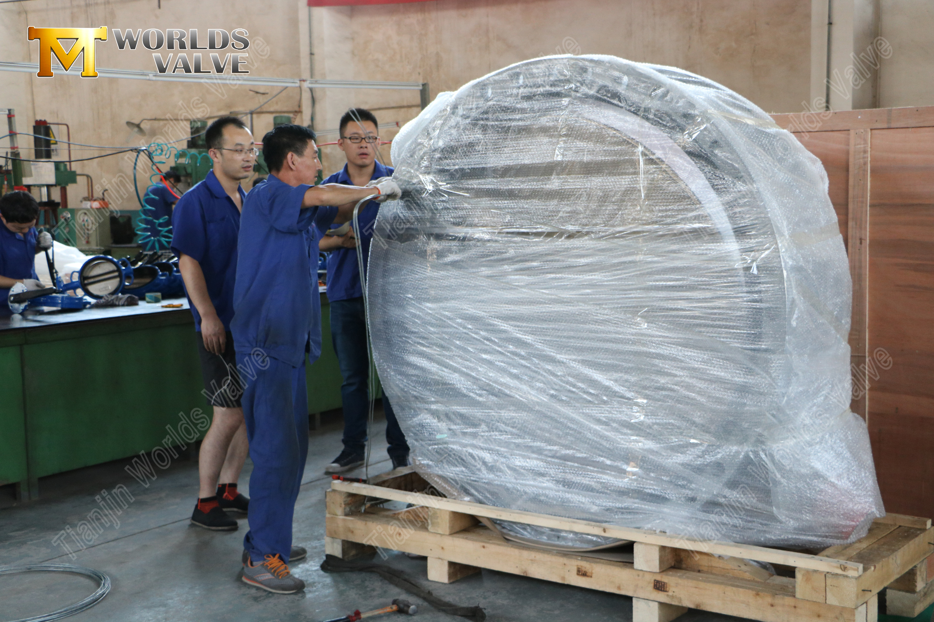 Al&uuml;minyum Bronz Disk &Ccedil;ift Flanşlı Kelebek Vana (2)