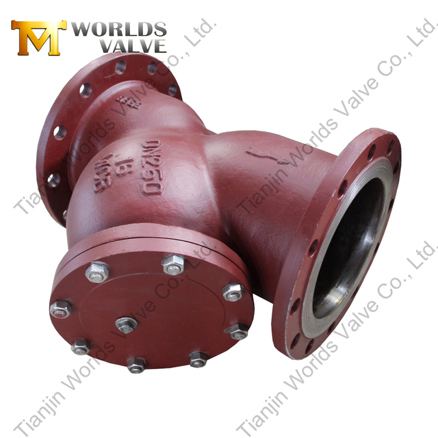 Flanşlı Y Tipi Süzgeç | WCB Karbon Çelik | Endüstriyel Boru Hattı Koruması