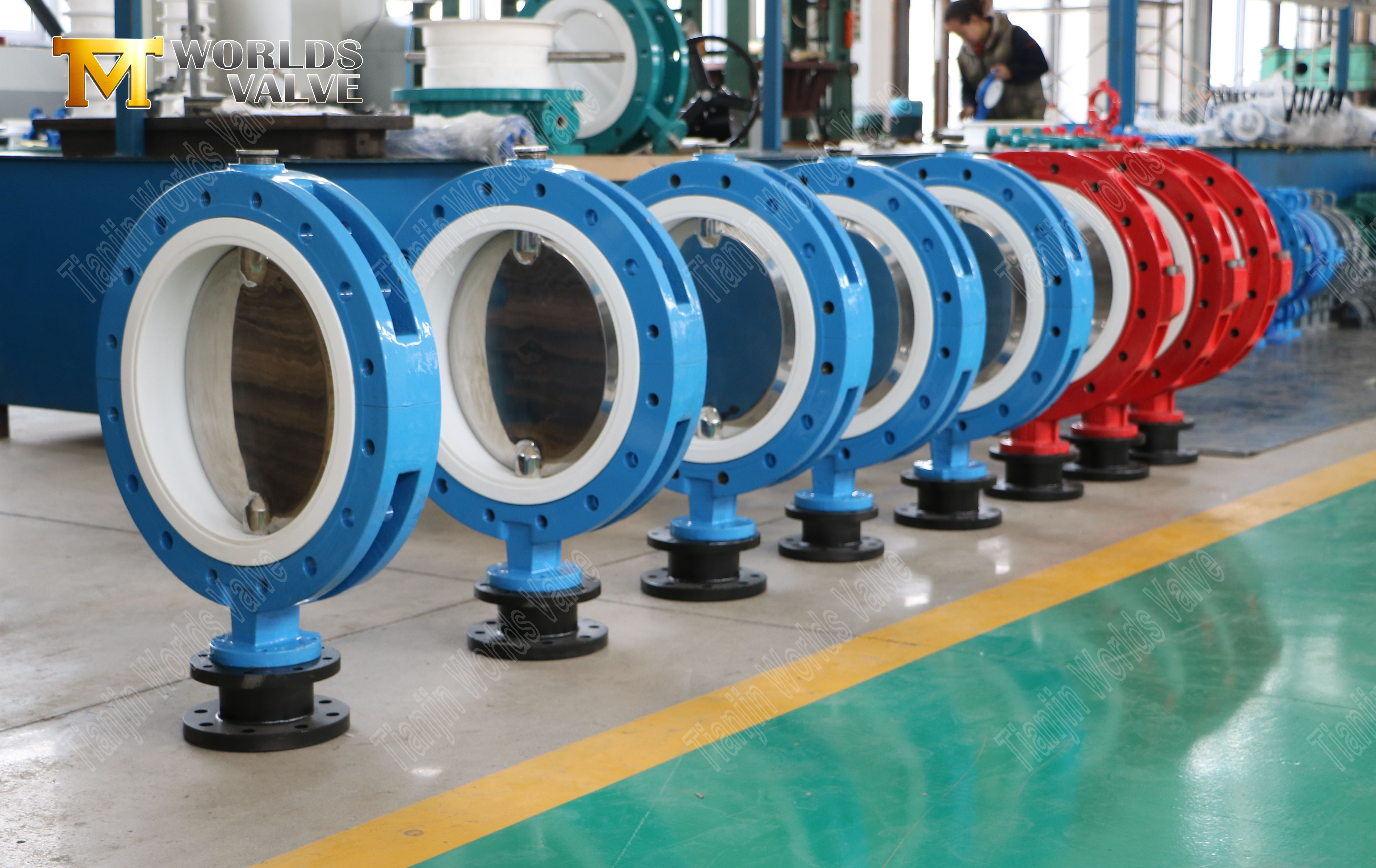 CBF05E-TL01Butterfly Valf &Uuml;reticileri-PTFE Aslı Lugged ve Dokundu Kelebek Valf-2 (3)