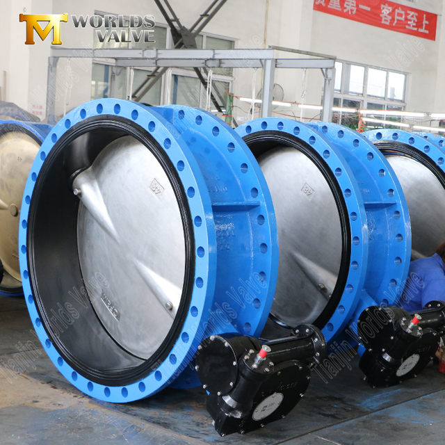 Tam SS gövdesi ve diskli çift flanşlı kelebek valf | Korozyona dayanıklı endüstriyel çözüm