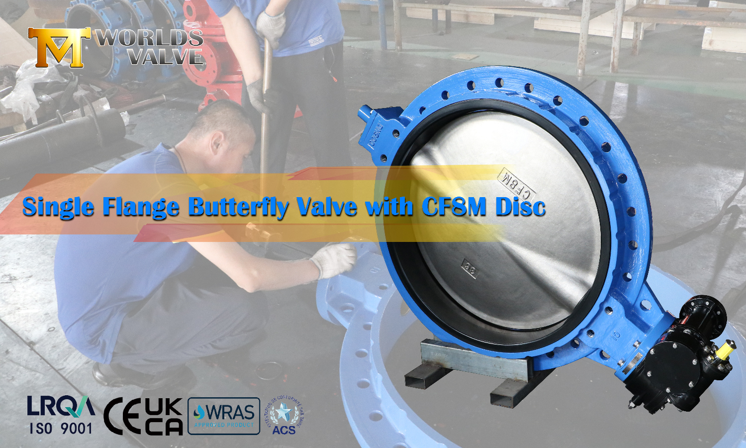 CF8M Diskli Tek Flanş CI Kelebek Valfı: Ağır hizmet uygulamaları için uygun maliyetli korozyon direnci