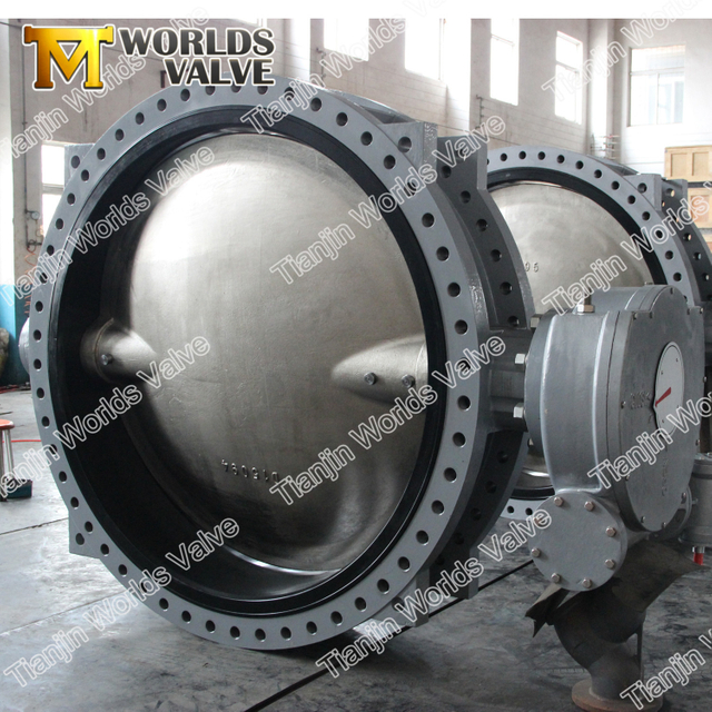 DN1500 60 İnç 60" Awwa C504 Çift Flanşlı Kelebek Vanalar