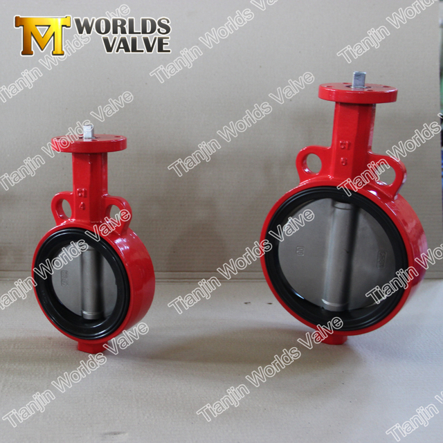 JIS16K JIS20K wafer tipi kelebek wras lastik koltuk ile