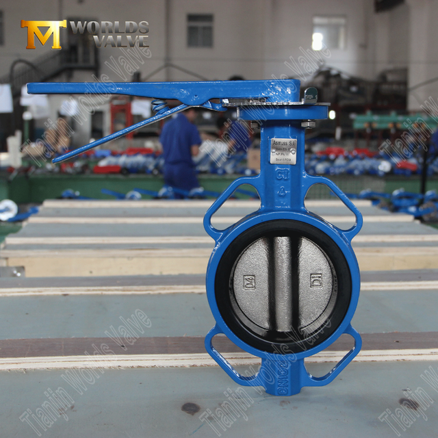 Çin Valf Üreticisi - Dökme Demir Gofret Tipi Kelebek Valfı