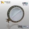 PTFE Disk ve Koltuklu CF8M Split Vücut Kelebek Valfı