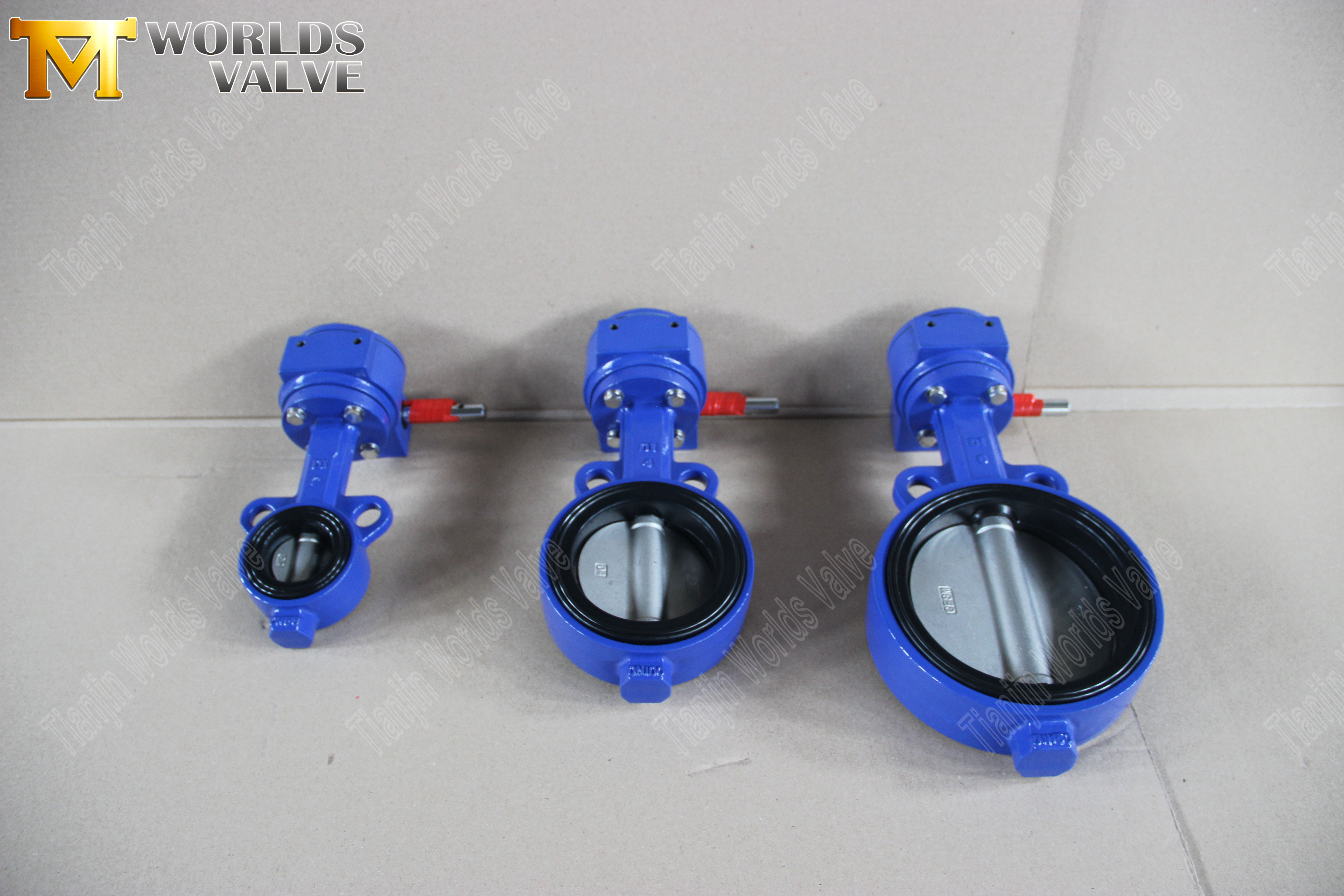 Kelebek Valf Tedarik&ccedil;ileri - SS Disk Gofret El Kolu Kelebek Valfı (8)