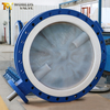 PTFE SEAT PFA Kaplı Disk Kelebek Vanaları | Ultra saf korozyon savunması