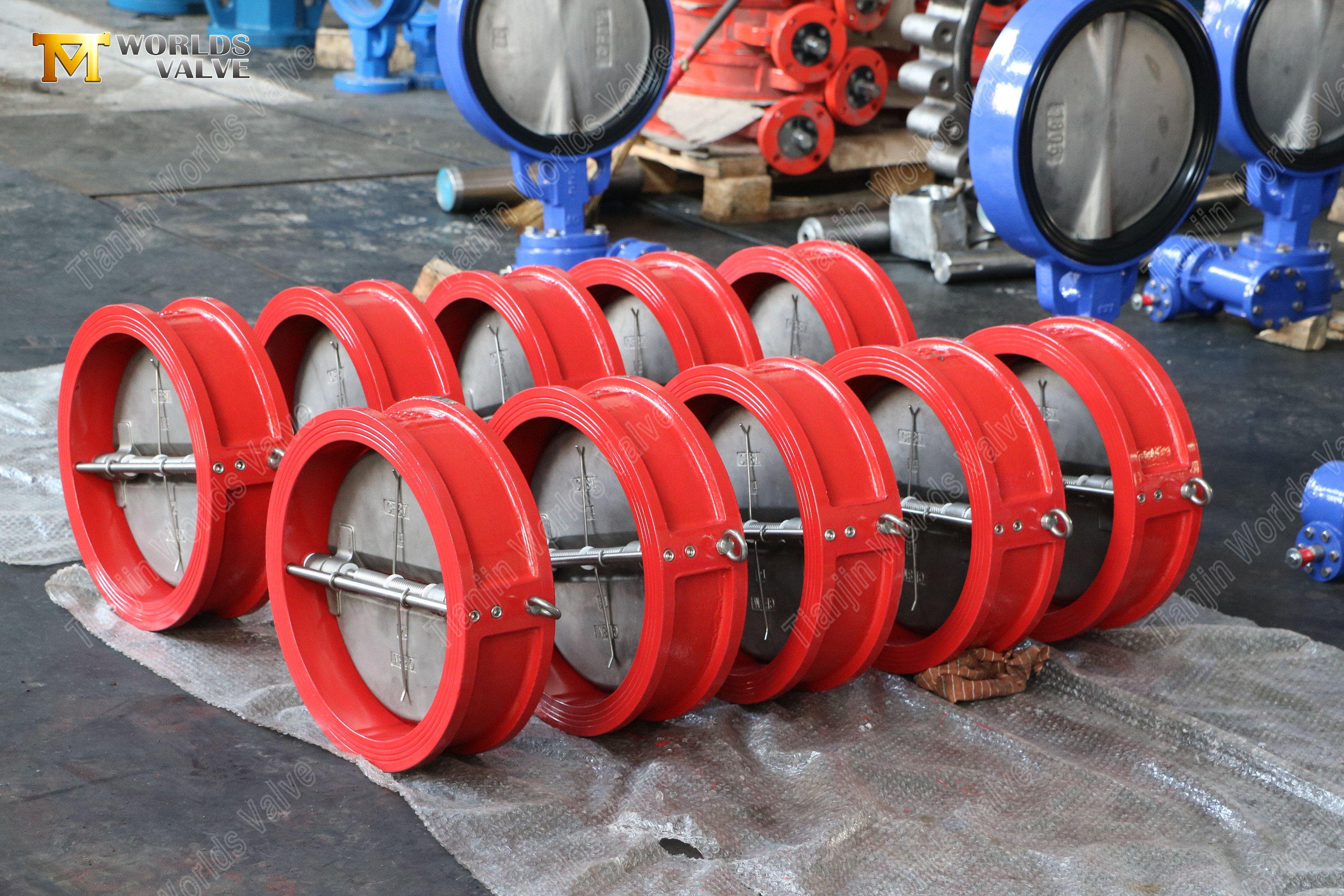 24-DN600-GGG40-G&ouml;vde-CF8M-Disk-&Ccedil;ift Plakalı-Wafer-&Ccedil;ekvalf-PN10--G&uuml;venilir-Vana-Tedarik&ccedil;i-3