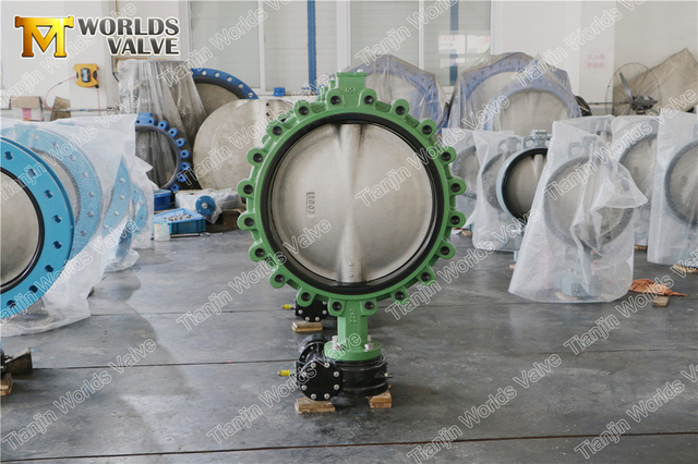 DN600 Pabuçlu ve Dişli Esnek Kelebek Vana