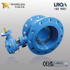 Elektrikli Aktüatörlü ve El Çarklı Çift Ofset Kelebek Vana – Düşük Torklu, Uzun Ömürlü