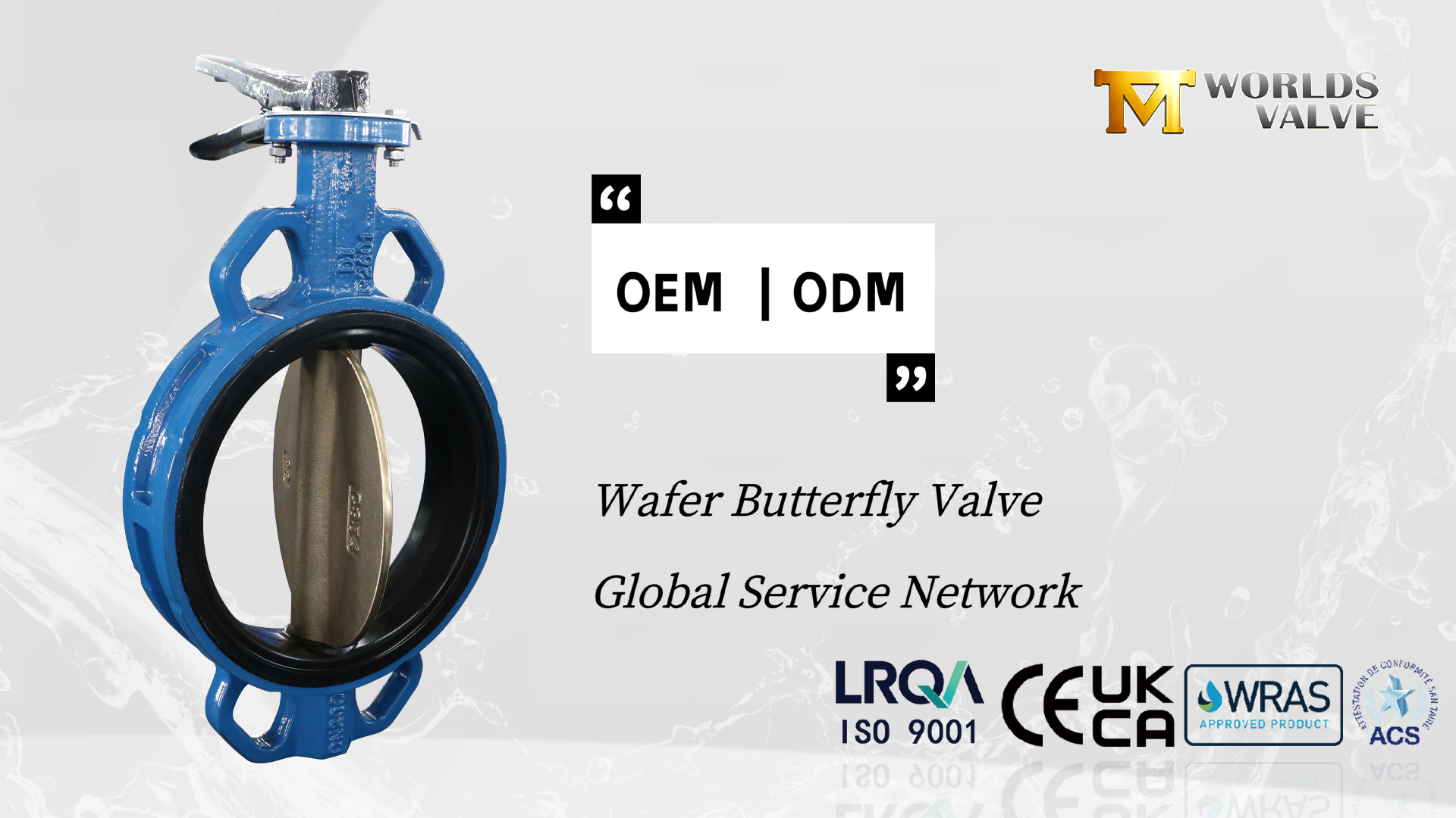 Gofret Kelebek Vana | C95400 Disk | OEM Üreticisi
